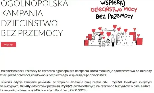 Zdjęcie do Kampania &bdquo;Dzieciństwo bez Przemocy&rdquo; 2025